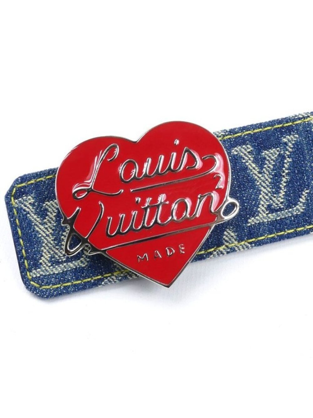 Louis Vuitton Ceinture Lvheart Belt Blue - Picture 2 of 6